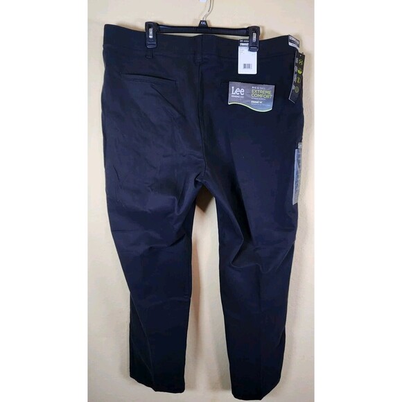 Lee Extreme comfort flex‎ stretch Men 44x32 Straight Fit big and tall Leg Black - Picture 7 of 9